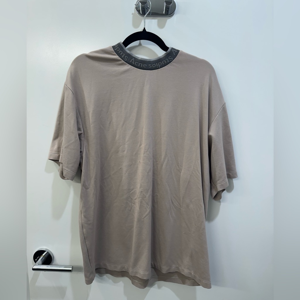 Acne Studios Logo Rib T-Shirt